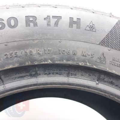 7. Opony 255/60 R17 4x CONTINENTAL 106H WinterContact Ts850P SUV Zimowe 2024 Nieużywane