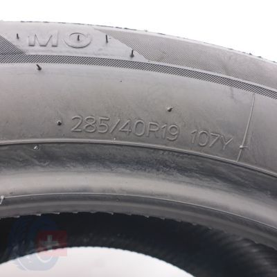 4. Opony 285/40 R19 2x HANKOOK 107Y XL MO Ventus S1 evo3 K127 Letnie 2023 6,8mm