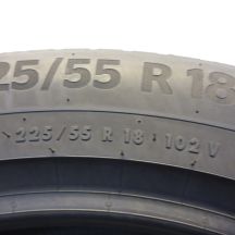 6. Opony 225/55 R18 2x CONTINENTAL102V WinterContact TS 870 P  Zimowe 2022 7,2-6,8mm 