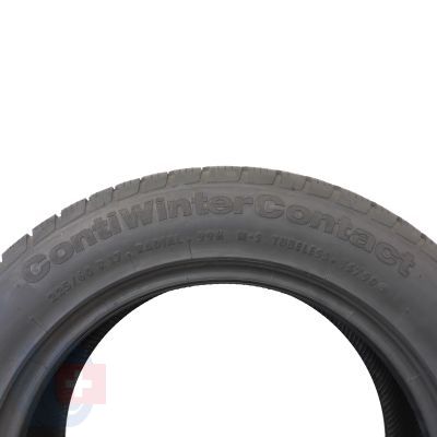 4. 2 szt. Opony 225/60 R17 Continental - Zima - ContiWinterContact Ts790 *Bmw - 99H