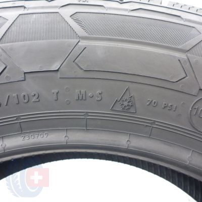 2. Opona 195/65 R16C 1x CONTINENTAL 104/102T VanContact Winter Zimowa 2017 Nieużywana