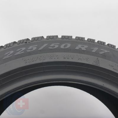 5. Opony 225/50 R17 2x PIRELLI 98V XL Winter 3 Cinturato Zimowe 2023 7mm