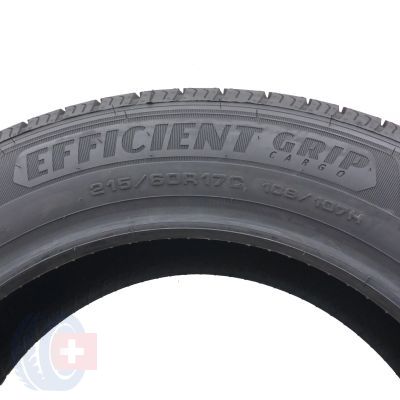 7. 4 x GOODYEAR 215/60 R17C 109/107H EfficientGrip Cargo Lato 2020 Jak Nowe Nieużywane