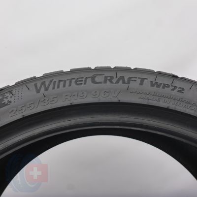 6. Opony 255/35 R19 2x KUMHO 96V XL WinterCraft WP72 Zimowe 2024 7,5mm