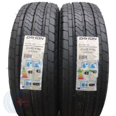 3. 4 x DAYTON 215/65 R16C 109/107R Van Lato 2018 Jak Nowe Nieużywane 