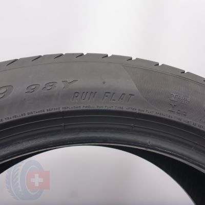 8. Opony 245/45 R19 2x PIRELLI 98Y XL PZero BMW Letnie RunFlat 2018, 2019 5,8mm