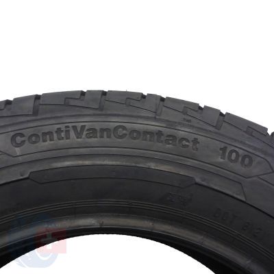 7. Opony 195/65 R16C 4x CONTINENTAL 104/102T ContiVanContact 100 Letnie 2018, 2019 Jak Nowe Nieużywane