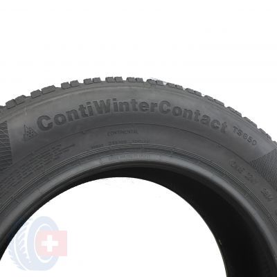 7. 4 x CONTINENTAL 195/65 R15 91T ContiWinterContact TS850 Zima 2014, 2015 5,5-7,5mm