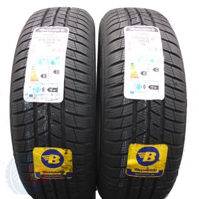3. Opony 215/70 R16 4x BARUM 100H Polaris 5 Zimowe 2018 Jak Nowe