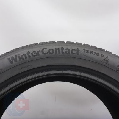 6. Opony 255/45 R19 2x CONTINENTAL 104V XL WinterContact TS870P Zimowe 2024 7,2mm