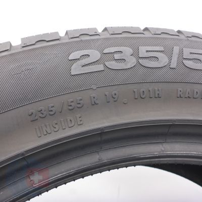5. Opony 235/55 R19 2x CONTINENTAL 101H AO CrossContact Winter Zimowe 2022 7-7,2mm