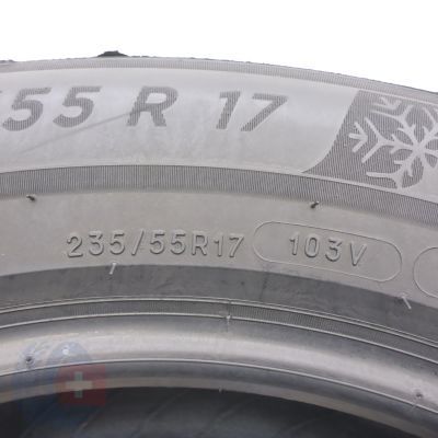 8. Opony 235/55 R17 2x MICHELIN 103V XL PilotAlpin5 Zimowe 2023, 2024 6,3-7mm