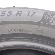 8. Opony 235/55 R17 2x MICHELIN 103V XL PilotAlpin5 Zimowe 2023, 2024 6,3-7mm