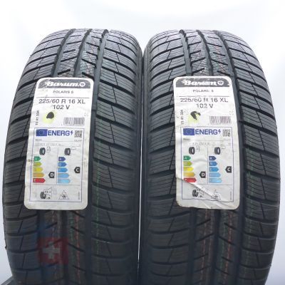 4. Opony 225/60 R16 4x BARUM 102V XL Polaris 5 Zimowe 2024 