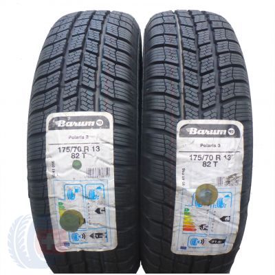 2 x BARUM 175/70 R13 82T Polaris 3 Zima DOT16 
