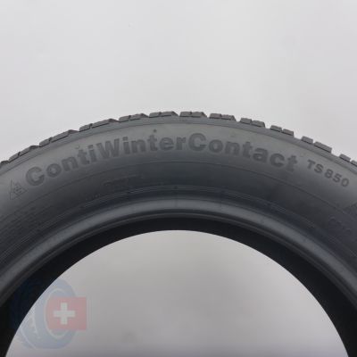 3. Opona 195/55 R16 1x CONTINENTAL 87H ContiWinterContact TS 850 Zimowa 2015 6,5mm