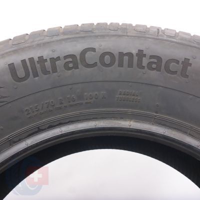 6. Opony 215/70 R16 4x CONTINENTAL 100H UltraContact Letnie 2024