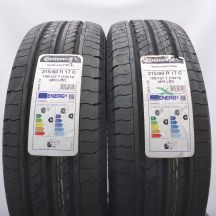 Opony 215/60 R17C 2x CONTINENTAL 109/107T VanContact Ultra Letnie 2022 Nieużywane 