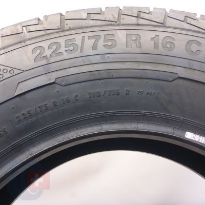 7. Opony 225/75 R16C 4x CONTINENTAL 118/116R ContiVanContact 100 Letnie 2022 