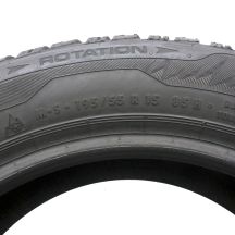 6. Opony 195/55 R15 4x UNIROYAL 85H MS plus 77 Zimowe 2014/2017 Nieużywane 