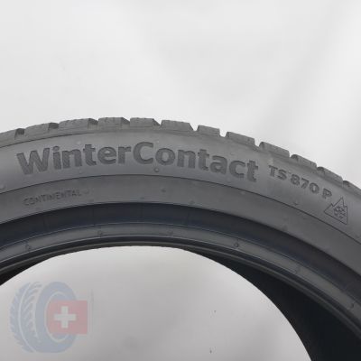 6. Opony 225/45 R18 4x CONTINENTAL 95V XL WinterContact TS870P Zimowe 2021, 2022 7-7,5mm