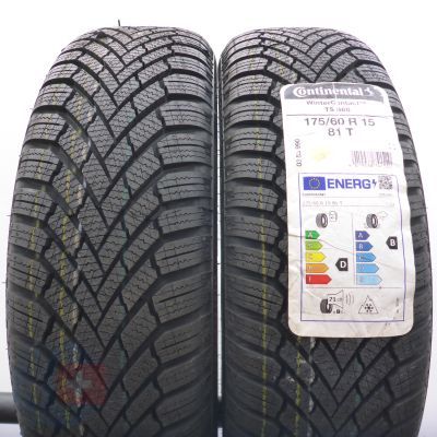 Opony 175/60 R15 2x CONTINENTAL 81T WinterContact TS 860 Zimowe 2022