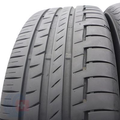 2. Opony 205/55 R17 2x CONTINENTAL 95V PremiumContact 6 Letnie 2025 6,8mm