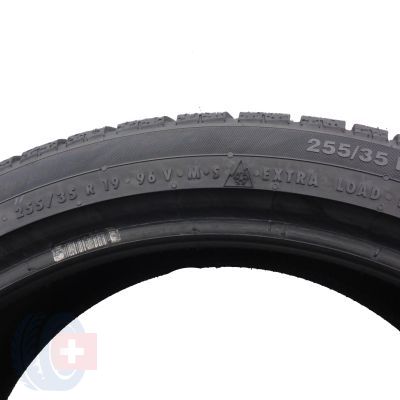 6. Opony 255/35 R19 2x CONTINENTAL 96V XL ContiWinterContact TS 830 P Zimowe 2018 7mm