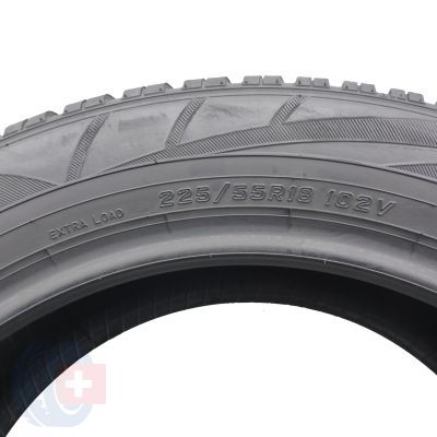 5. Opony 225/55 R18 4x FALKEN 102V XL Eurowinter HS01 SUV Zimowe 2018, 2019 7-7,5mm 