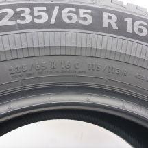 4. Opony 235/65 R16C 2x CONTINENTAL 115/113R  VanContact Eco Letnie 2024 8,2mm