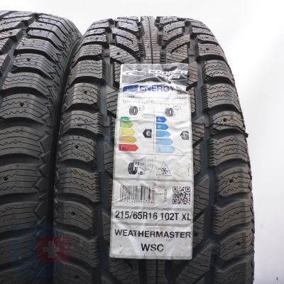 3. Opony 215/65 R16 2x COOPER 102T XL WeatherMaster WSC Zimowe 2022