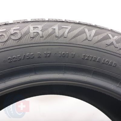 5. Opony 225/55 R17 2x GISLAVED 101V XL EuroFrost 6 Zimowe 2021 6,5-6,8mm