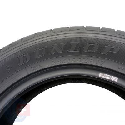 5. 1x DUNLOP 235/55 ZR17 SP Sport Maxx TT 99Y MFS 6mm! Lato