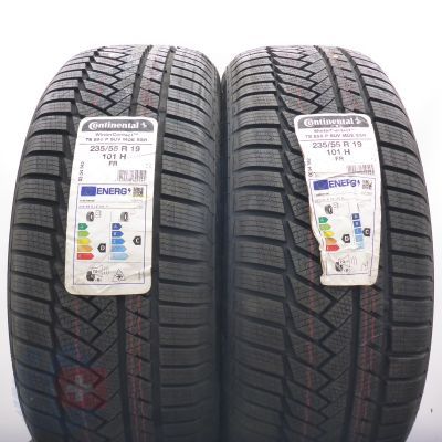 Opony 235/55 R19 2x CONTINENTAL 101H WinterContact TS 850p SUV M0E RFT Zimowe 2022