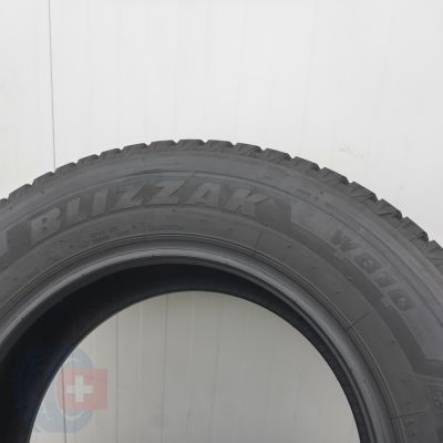 9. Opony 225/65 R16C 2x BRIDGESTONE 112/110R Blizzak W810 Zimowe 2020 9-9,8mm