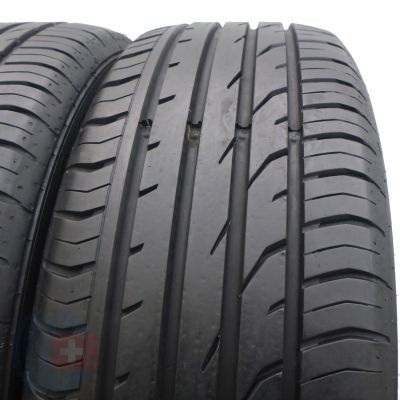 3. 2 x CONTINENTAL 205/55 R17 91V ContiPremiumContact 2 BMW Lato 2017 7mm