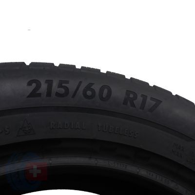 5. 2 x ESA TECAR  215/60 R17 96H SuperGrip PRO Zima 6.8-7mm