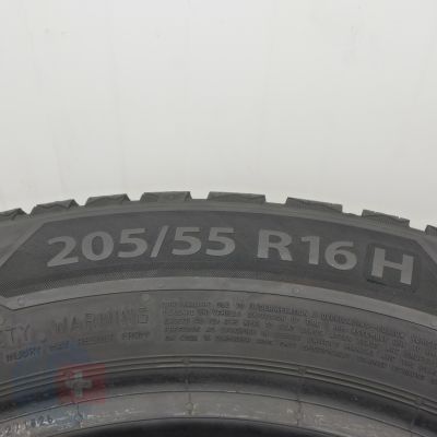 4. Opony 205/55 R16 2x BARUM 91H Polaris 6 Zimowe 2024 7,8-8mm