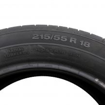 4. 2 x CONTINENTAL 215/55 R18 95H 6,5mm ContiPremiumContact2 Lato DOT16/14