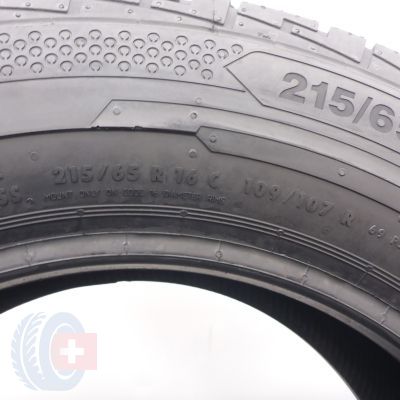 5. Opona 215/65 R16C 1x CONTINENTAL 109/107R ContiVanContact 100 Letnia 2019