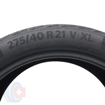 4. Opony 275/40 R21 2x CONTINENTAL 107V XL PremiumContact 6 Silent VOL Letnie 2023 6,2mm 