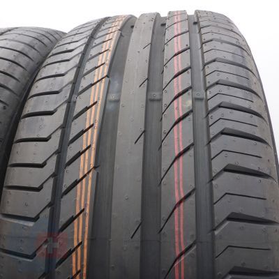 2. Opony 255/55 R19 4x CONTINENTAL 111W XL ContiSportContact 5 SUV J LR Letnie 2022 Nieużywane