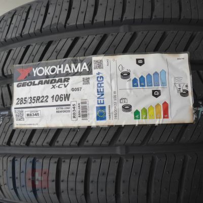 4. Opony 285/35 R22 2x YOKOHAMA 106W XL Geolandar X-CV G057 M+S Letnie 2025 