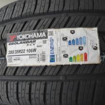 4. Opony 285/35 R22 2x YOKOHAMA 106W XL Geolandar X-CV G057 M+S Letnie 2025 