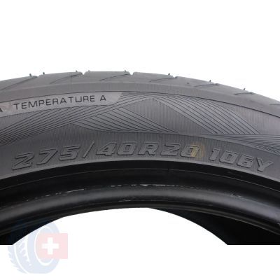 6. 4 x YOKOHAMA 275/40 R20 106Y XL Advan Sport V105 Lato 2019/20 6,5-7,2mm