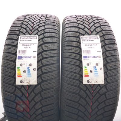 4. Opony 235/55 R17 4x BRIDGESTONE 103V XL Blizzak 6 Zimowe 2025 