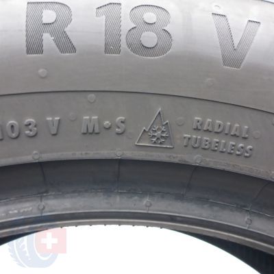 2. Opony 235/60 R18 4x CONTINENTAL 103V WinterContact TS870P Zimowe 2023 6,8mm