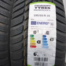 3. Opony 195/55 R16 4x NOKIAN 87H Snowproof 2 Zimowe 2025 