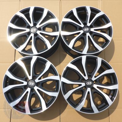 4 x Alufelgi 18 HYUNDAI 5x114,3 7,5J Et51 IONIQ 6 Kona Tuscon i30 czujniki