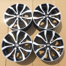 4 x Alufelgi 18 HYUNDAI 5x114,3 7,5J Et51 IONIQ 6 Kona Tuscon i30 czujniki